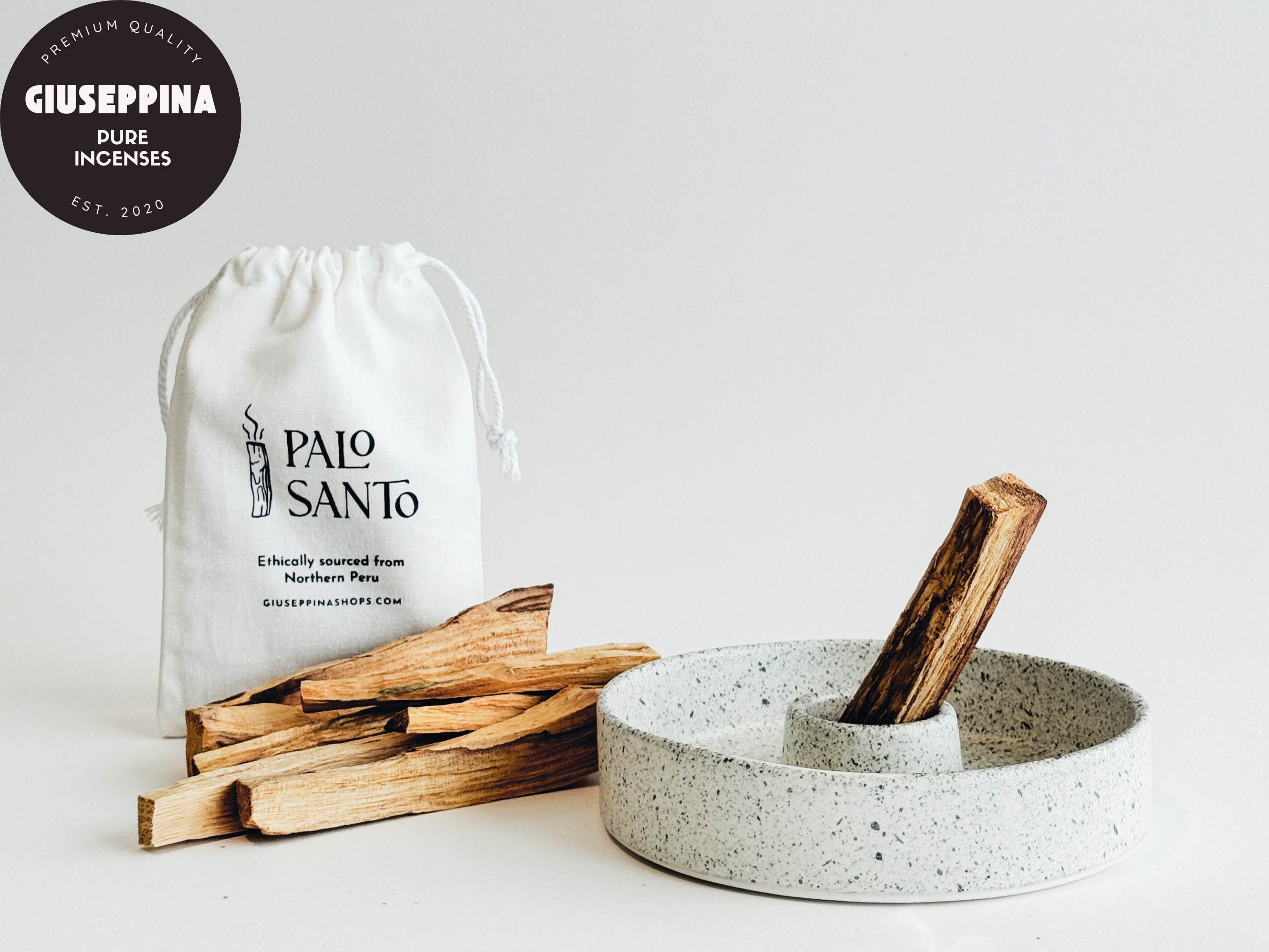 Giuseppina Shop - Wholesale Sage Bundle - Palo Santo Sticks - Our Signature Bundle Palo Santo Sticks 3
