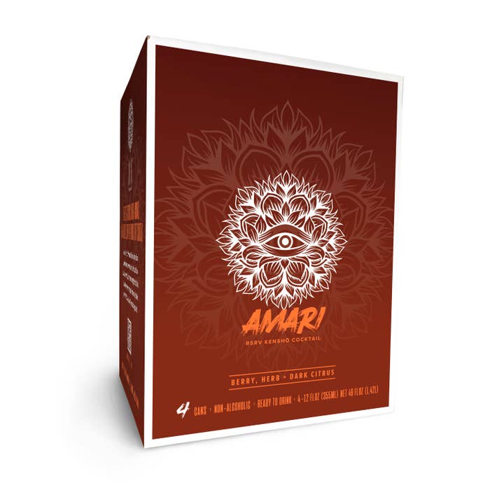 Amari Cocktail 4pk - Zero Proof - RTD for wholesale by RSRV Collective