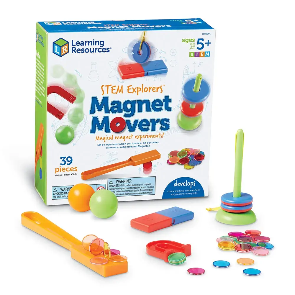 Learning Resources - Vente Lot de jouets – enfant - Moteurs magnétiques Stem Explorers™1