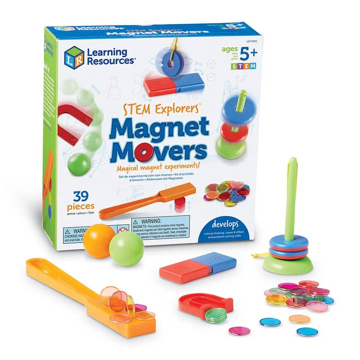 Learning Resources - Vente Lot de jouets – enfant - Moteurs magnétiques Stem Explorers™1