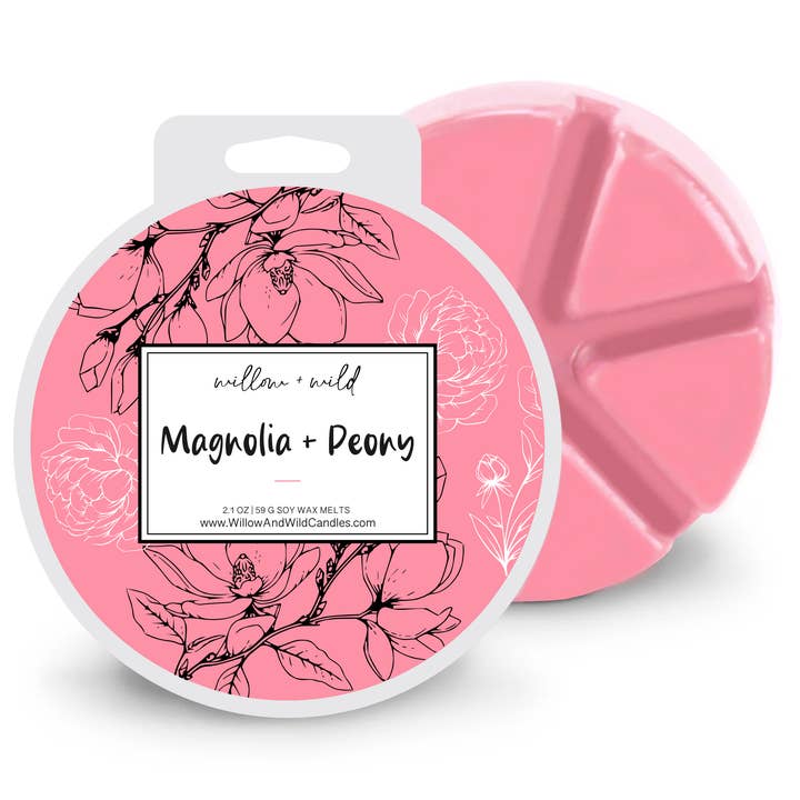 Magnolia & Peony Wax Melts for wholesale by Cosmic