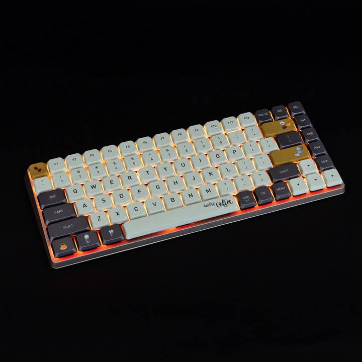 Azio - Wholesale Keyboard - Coffee Slim Keycaps4