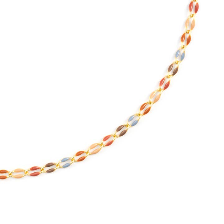 Bronwen Jewelry - Wholesale Link & Chain Necklace - Painted Hills Necklace 6