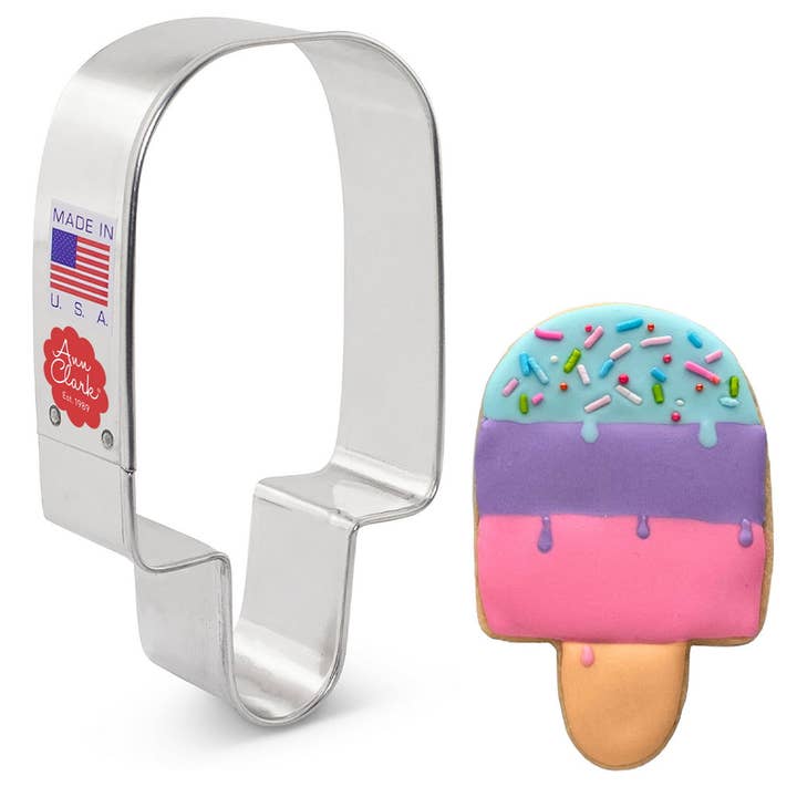 Popsicle Cookie Cutter. (Bag of 1 Dozen) for wholesale by Ann Clark