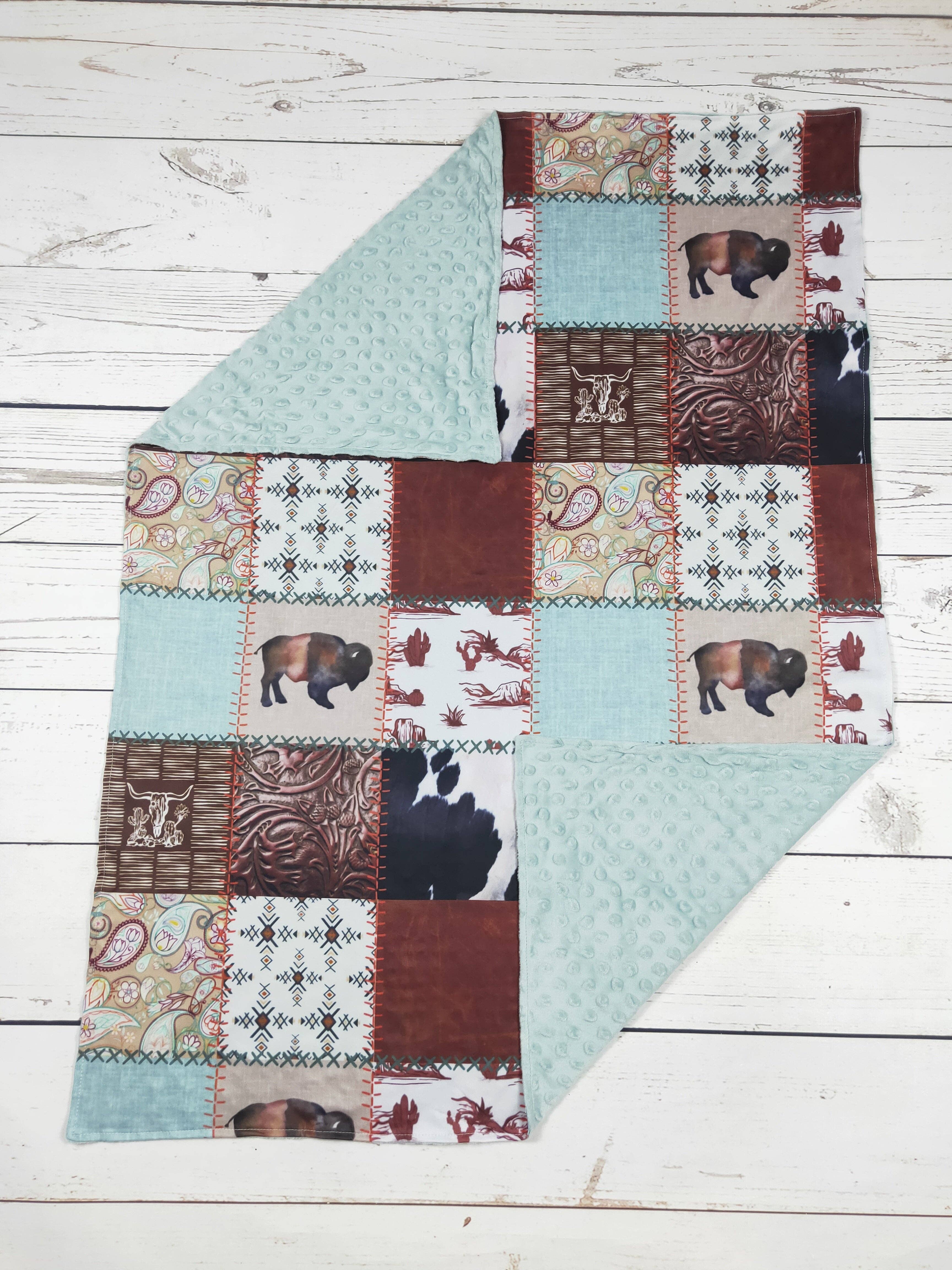 sassy kids palace - Wholesale Bedding Blanket - Kids & Baby - Baby Cows Print Western Blanket