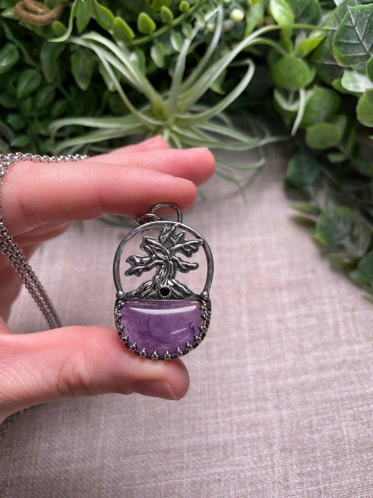 Copper Ashes - Wholesale Pendant/Charm Necklace - Crystal Tree of Life Necklace6