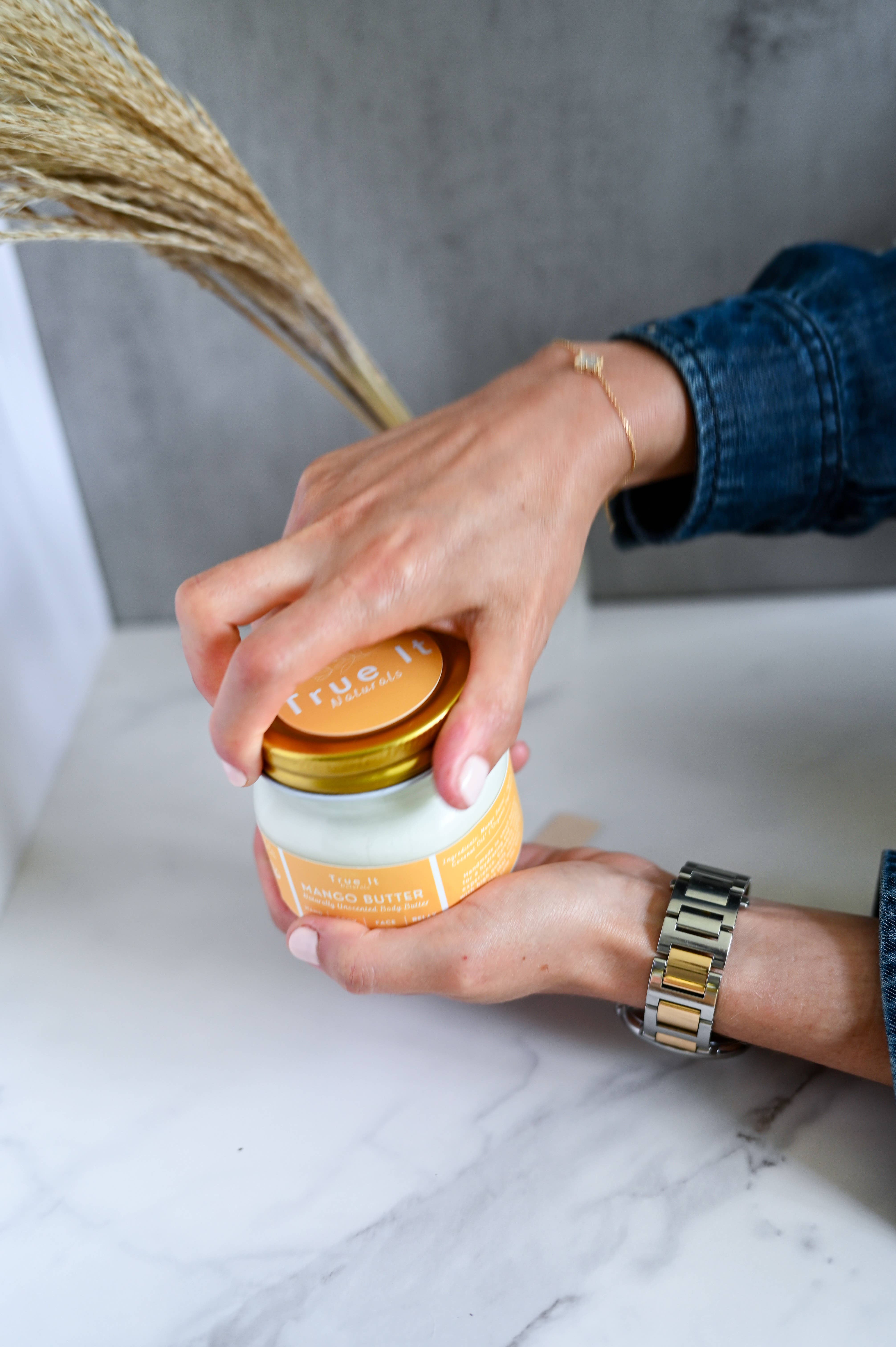 True It Naturals - Wholesale Body Balm/Butter - Whipped Body Butter - Mango Butter | Hand & Body Lotion6