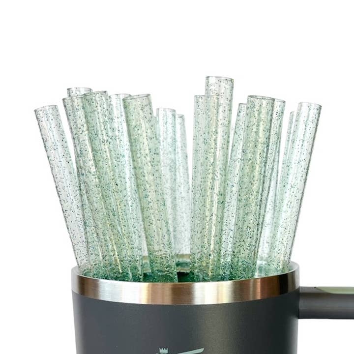 Brittyland - Wholesale Drinking Straw - WIDE 40oz Glitter Straws - 12 inch Straws - 40oz Accessories6