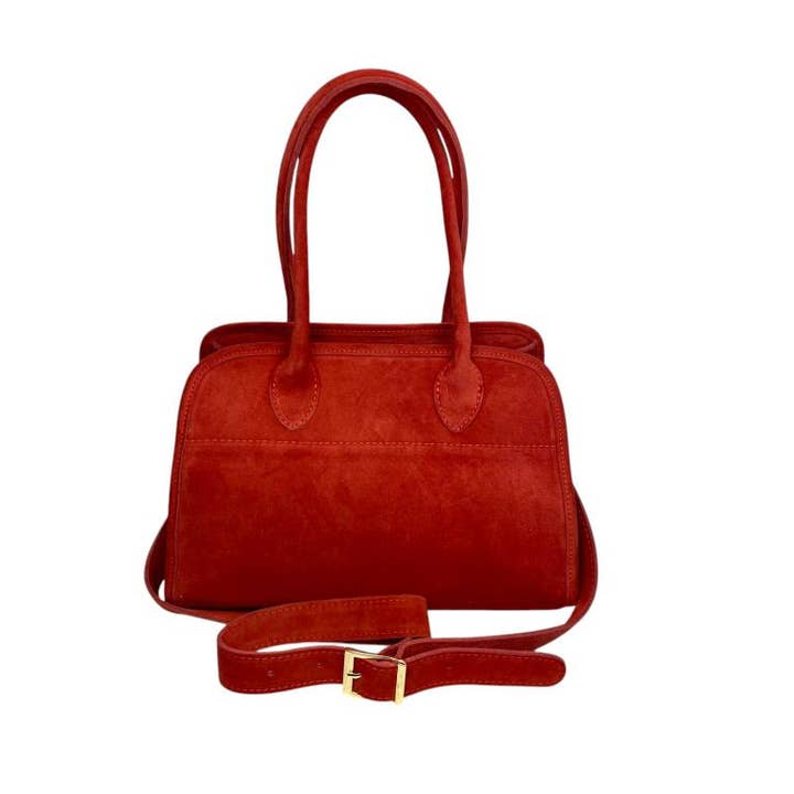 Chenson & Gorett - Wholesale Shoulder Bag - Women's - Italian Leather Shoulder Bag with Long Handles Promo 578948