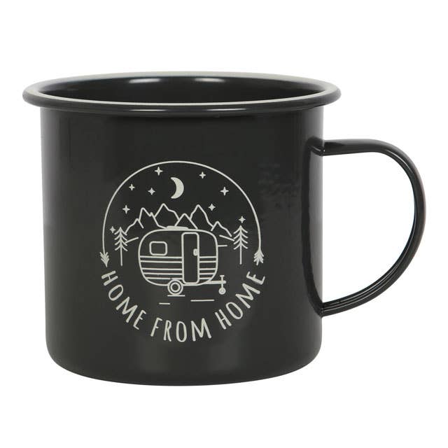 Something Different Wholesale - Wholesale Coffee Mug - Home from Home Enamel Camping Mug2