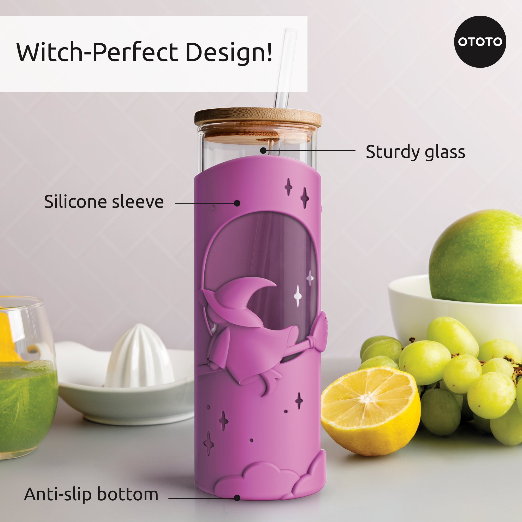 OTOTO - Wholesale Insulated Mug/Tumbler - Wicked Brew Glass Tumbler Cup - Halloween Gifts3