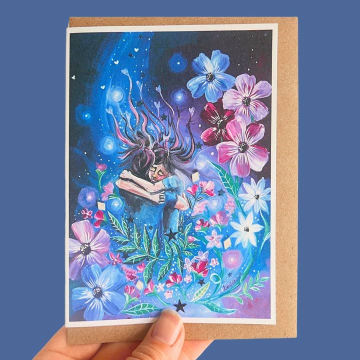 Greetings Card 'Soulmates' for wholesale by ReKINDle By Lisa