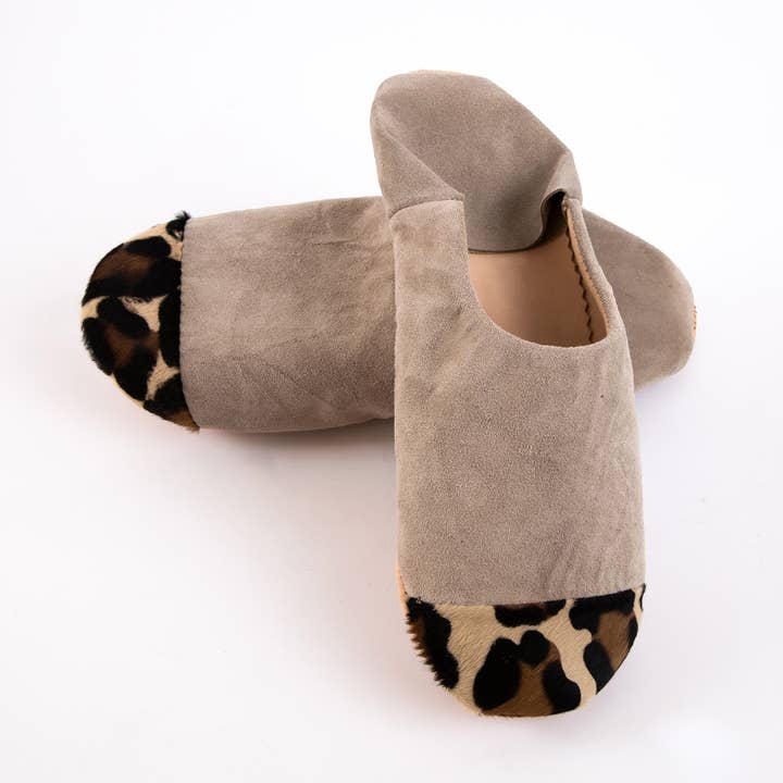 woolsouk ( We handle U.S. import procedures for you ) - Wholesale Slippers – Women's - Moroccan Babouche Slippers Handmade from Organic Leather0