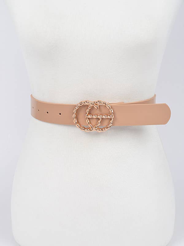 Faux Leather Simple Belt for wholesale by Shop Neighbors