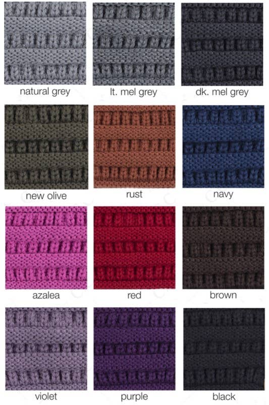 Suzie Q USA - Wholesale Fashion Headband - Women's - C.C Solid Ribbed Head Wrap11