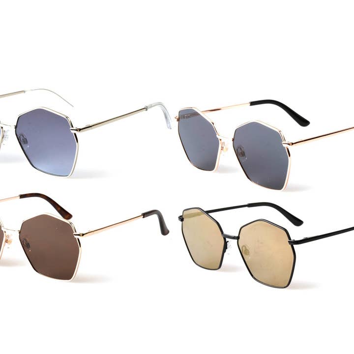 METALL-SONNENBRILLE für den Großhandel von Aktual / Dekora Import S.A