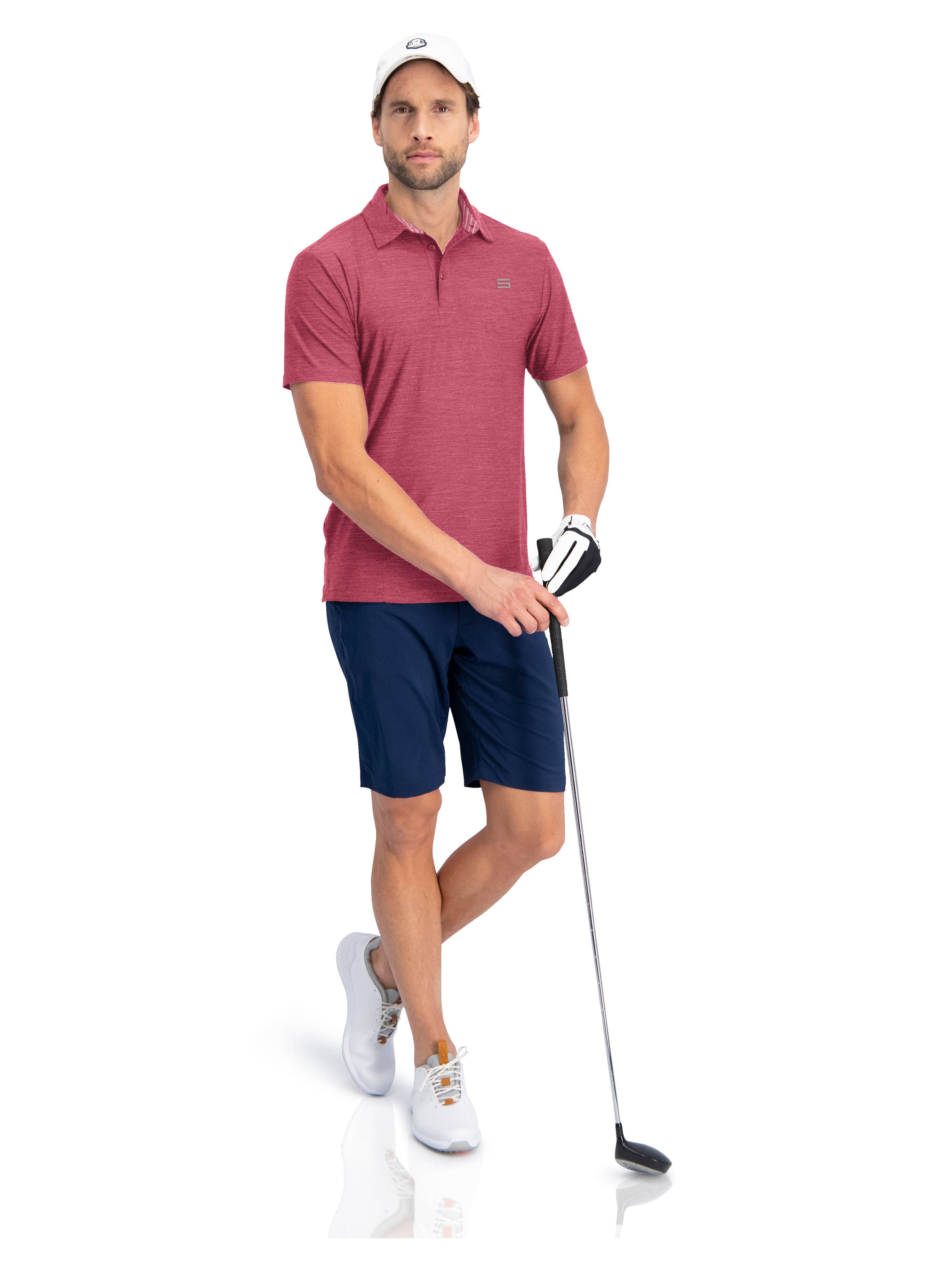 Three Sixty Six - Wholesale Polo - Heren - Sneldrogende golfshirts voor heren, korte mouwen, sportpolo87