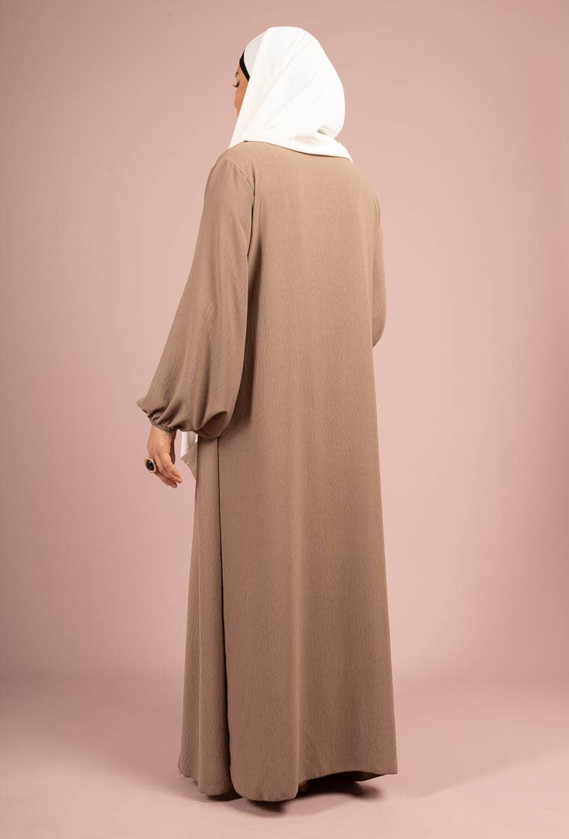 IDEAL OUTFIT - Vente Robe – femme - Robe abaya porte feuille ref:2372jazz19