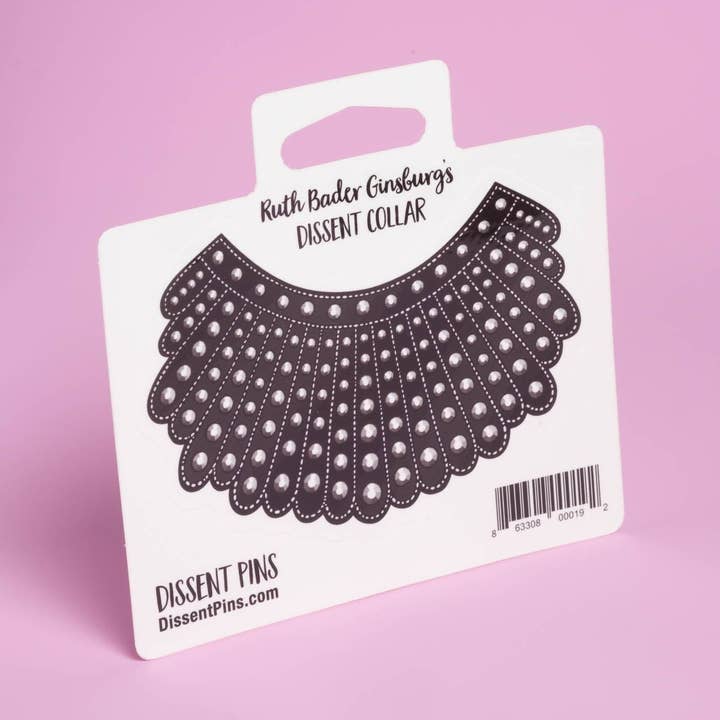 Dissent Collar - Klistermærke for engroshandel hos Dissent Pins