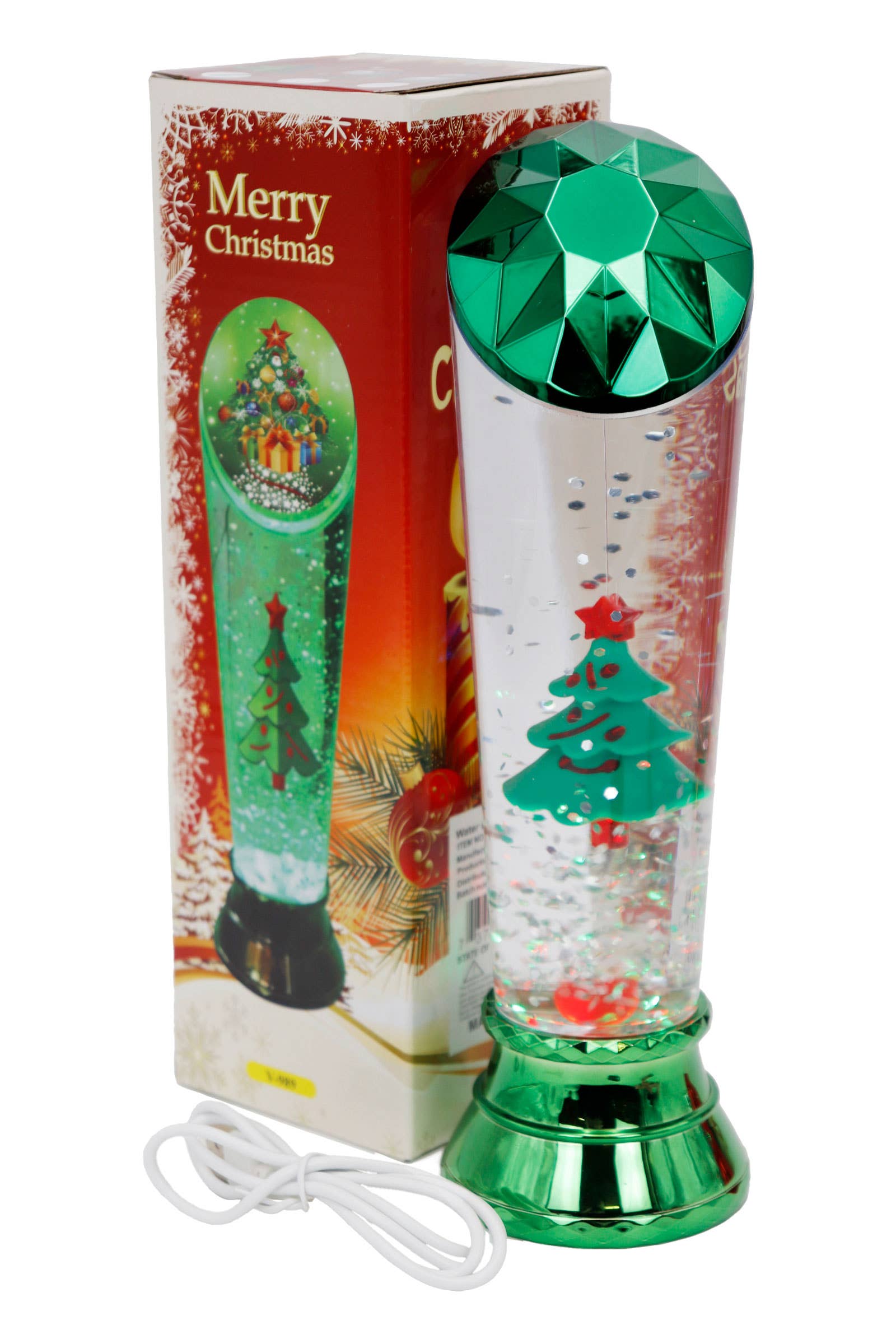 Cap Zone - Wholesale Christmas Decoration - Christmas Tornado Color-changing Led Light Lamp4