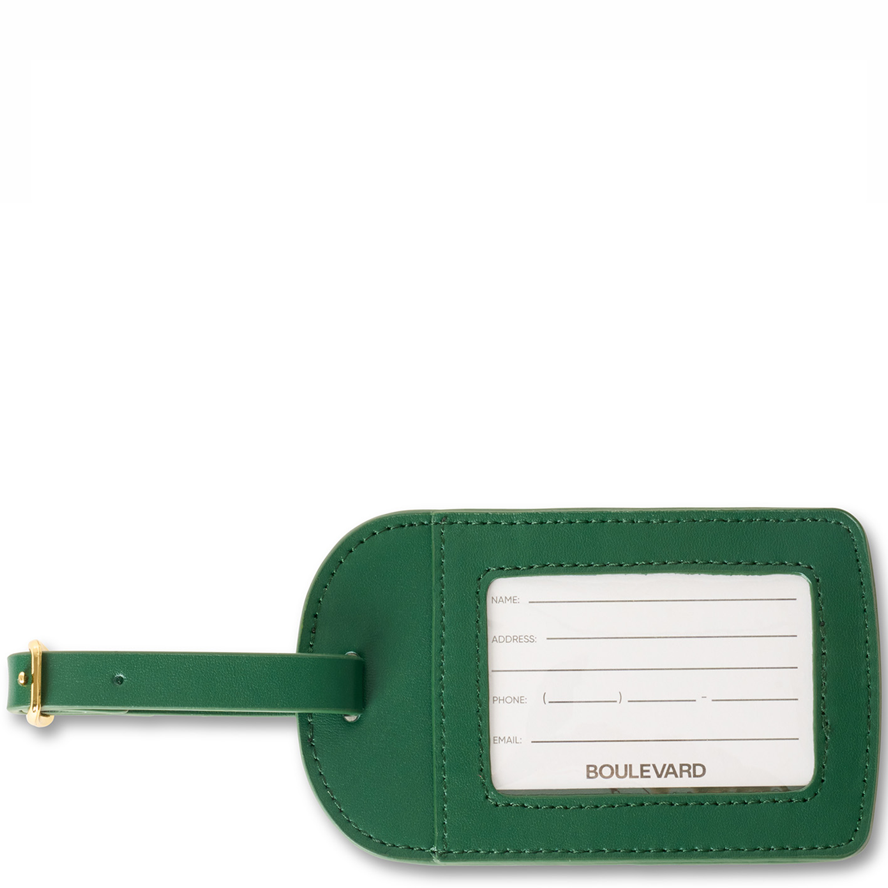 Boulevard - Wholesale Luggage Tag - "Amelia" Leather Luggage Tag (Personalizable)9