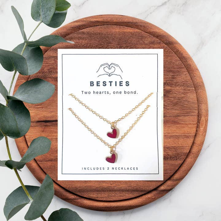 Amour | Collier Meilleure Amie (3 couleurs) pour la vente par Janes Goods