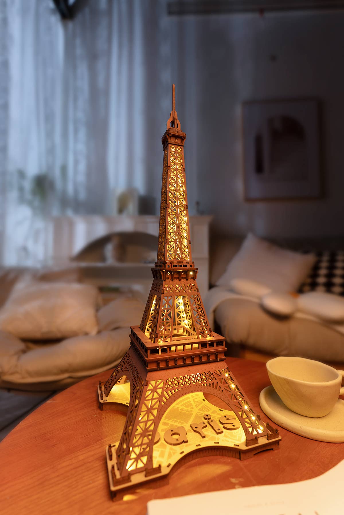 Robotime - Wholesale DIY Craft Kit - TGL01 Rolife Eiffel Tower DIY 3D Puzzle7