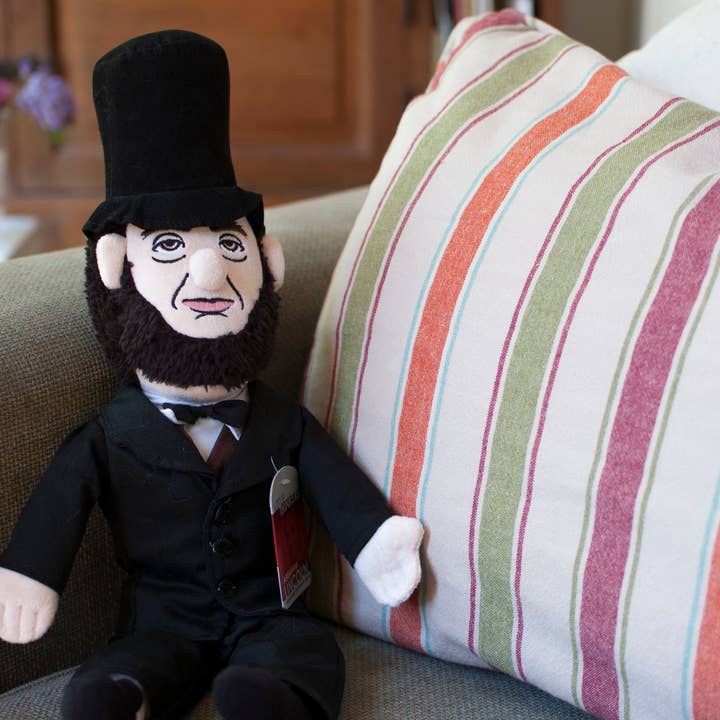 Unemployed Philosophers Guild - Wholesale Stuffed/Plush Toy - Kids & Baby - Abraham Lincoln Little Thinker