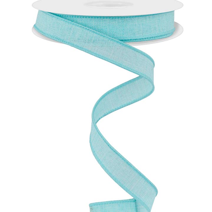 5/8"X10Yd Royal Burlap Ice Blue RGE1778RM for wholesale by DecoExchange