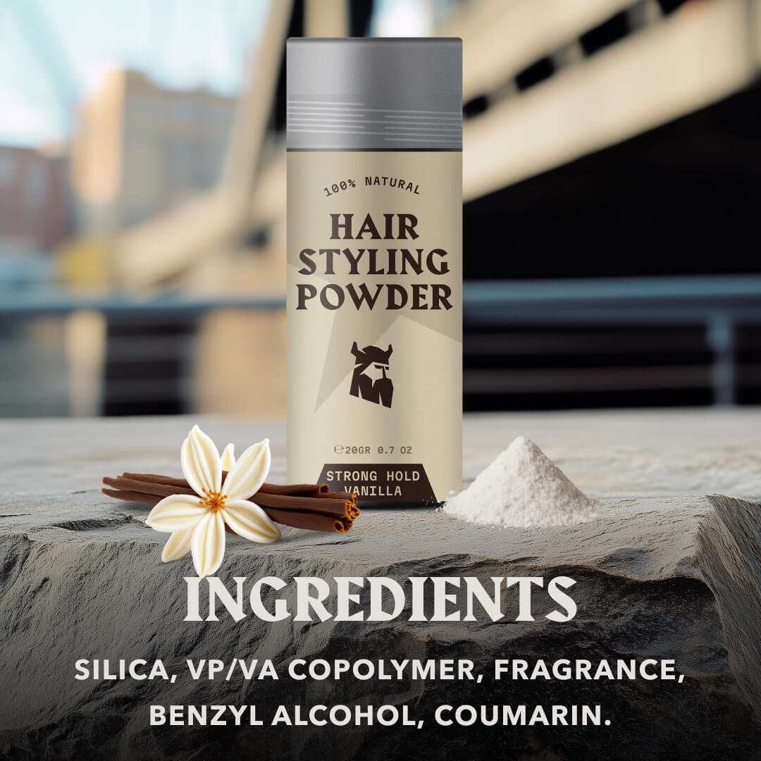 Striking Viking - Wholesale Hair Styling Gel/Mousse - Hair Styling Powder for Men - Strong Hold - Vanilla6