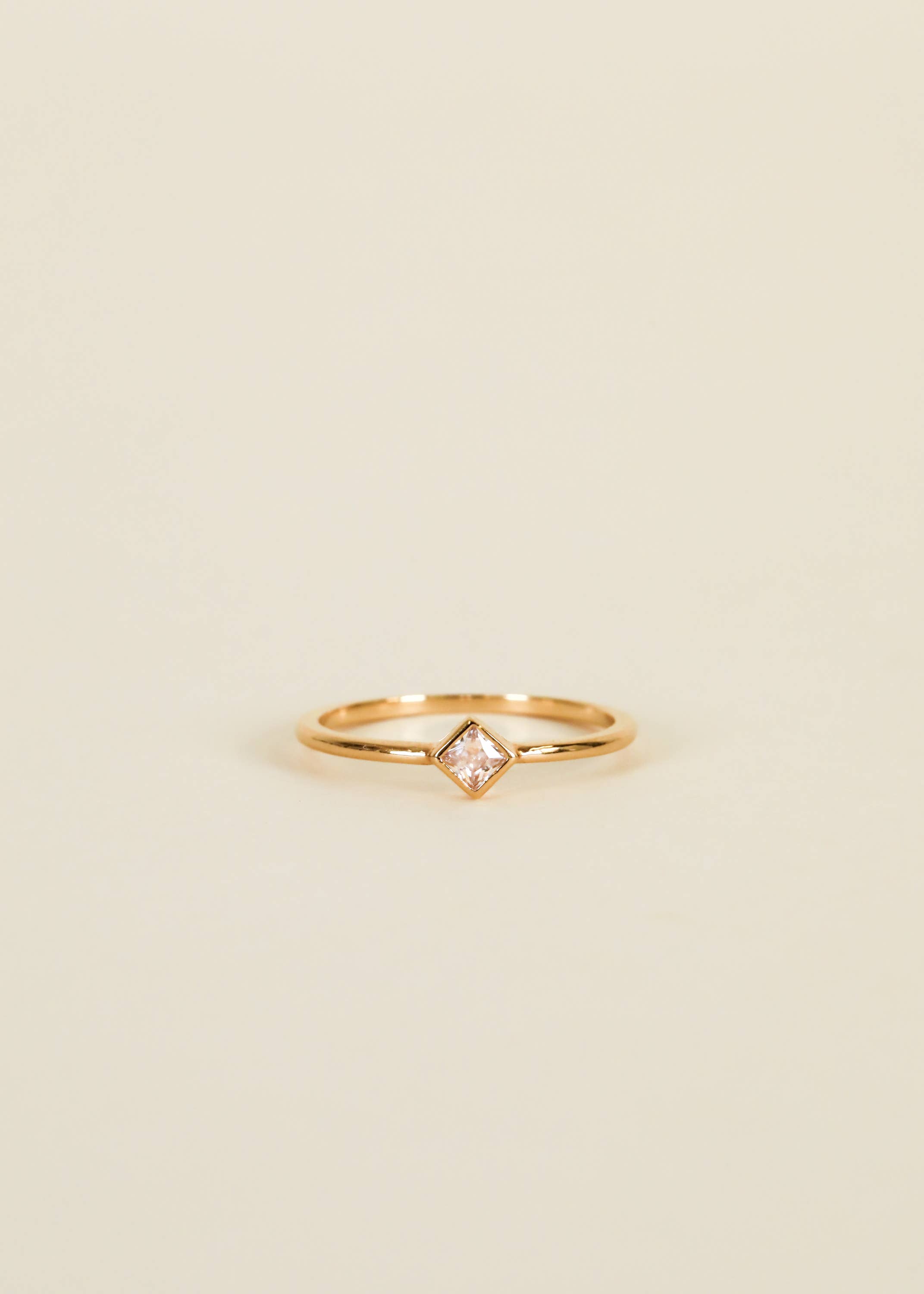 JaxKelly - Wholesale Multi-Stone Ring - Gold Rings - Diamond Stud Champagne1