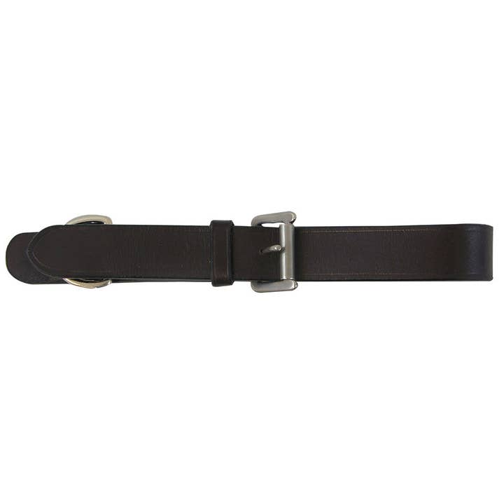 Intrepid International - Wholesale Horseback Riding Gear - Adjustable Girth Loop with Dee Ring - Dark Havana