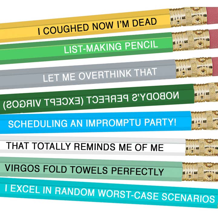 Whiskey River Soap Co. - Wholesale Pencil - Astrology Pencils Virgo1