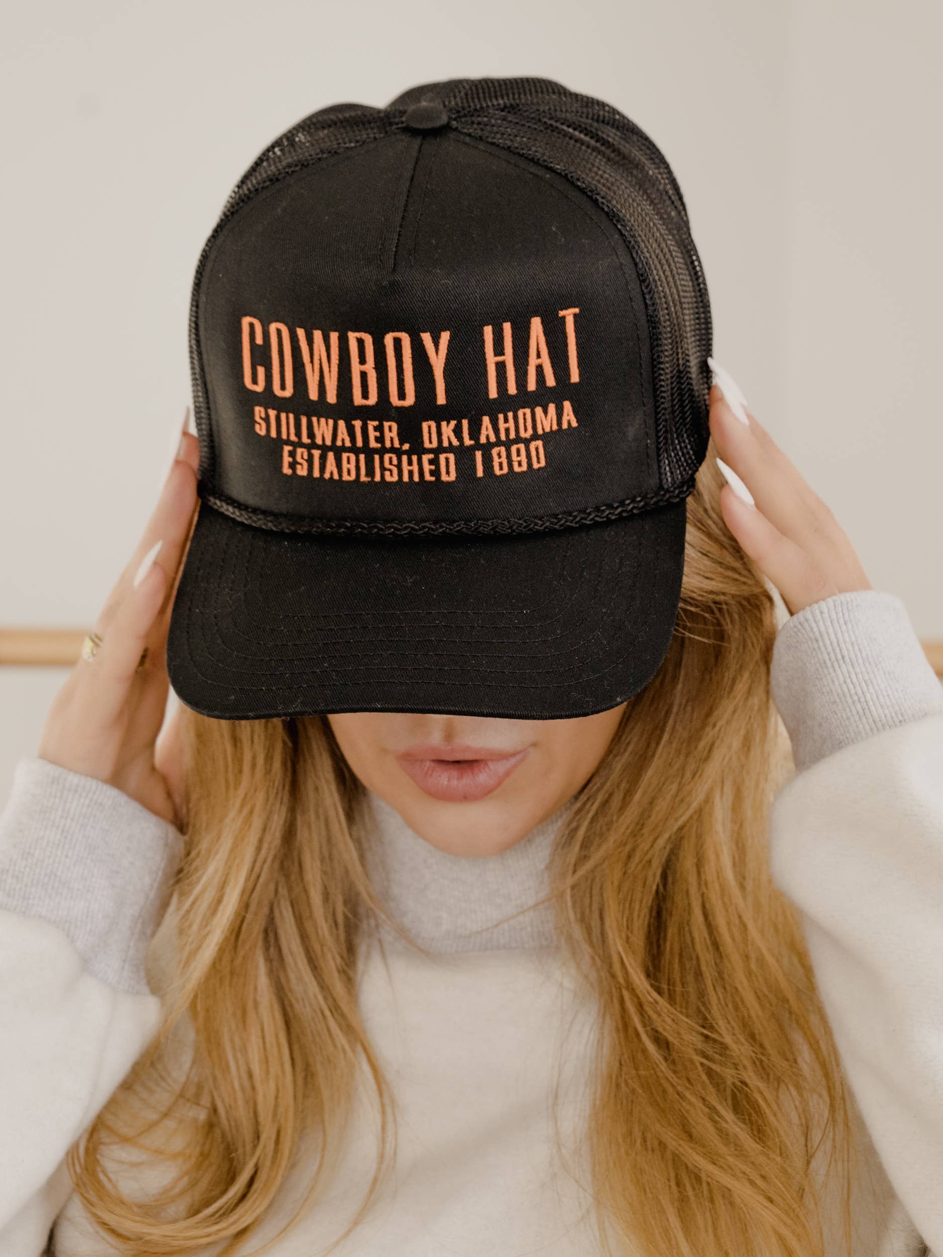 LivyLu - Wholesale Baseball Cap - Unisex - Black Cowboy Hat Stillwater Oklahoma2