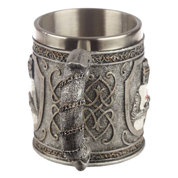 Puckator Ltd - Wholesale Ornament - Decorative Crusader Knight Tankard