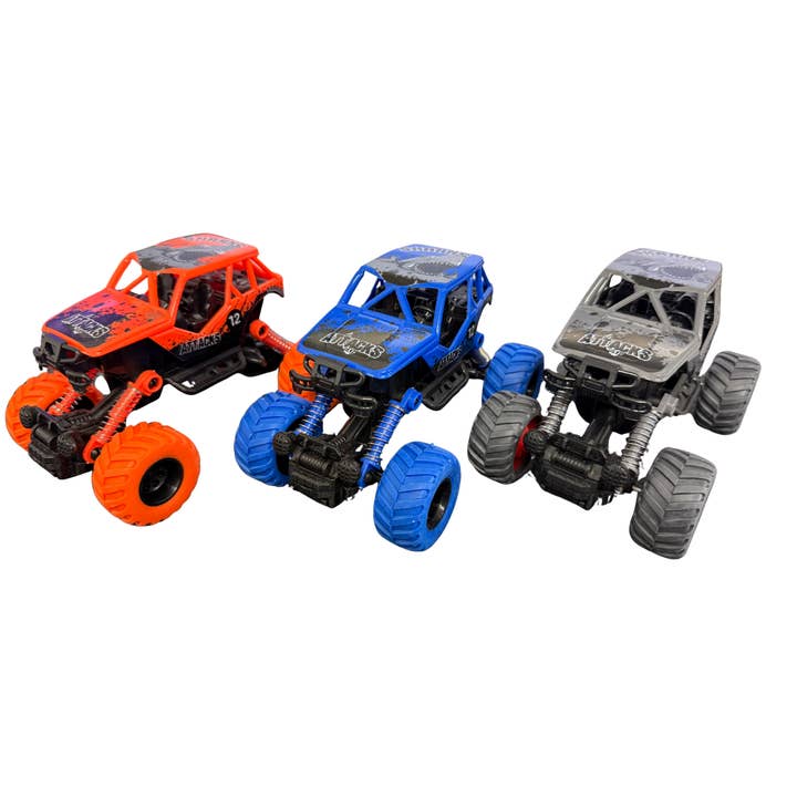 4x4 6" Scrambler Monster Truck – Assorted Colors (6pc Display) MSSCBL for wholesale by Modek Sports