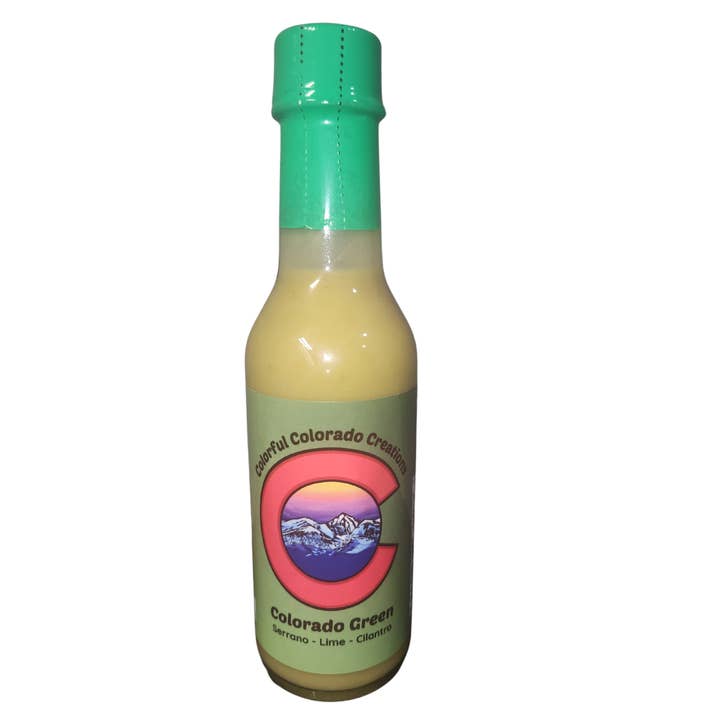 Colorful Colorado Creations llc. - Wholesale Hot Sauce - Colorado Green Lime, Cilantro & Serrano Pepper Hot Sauce2