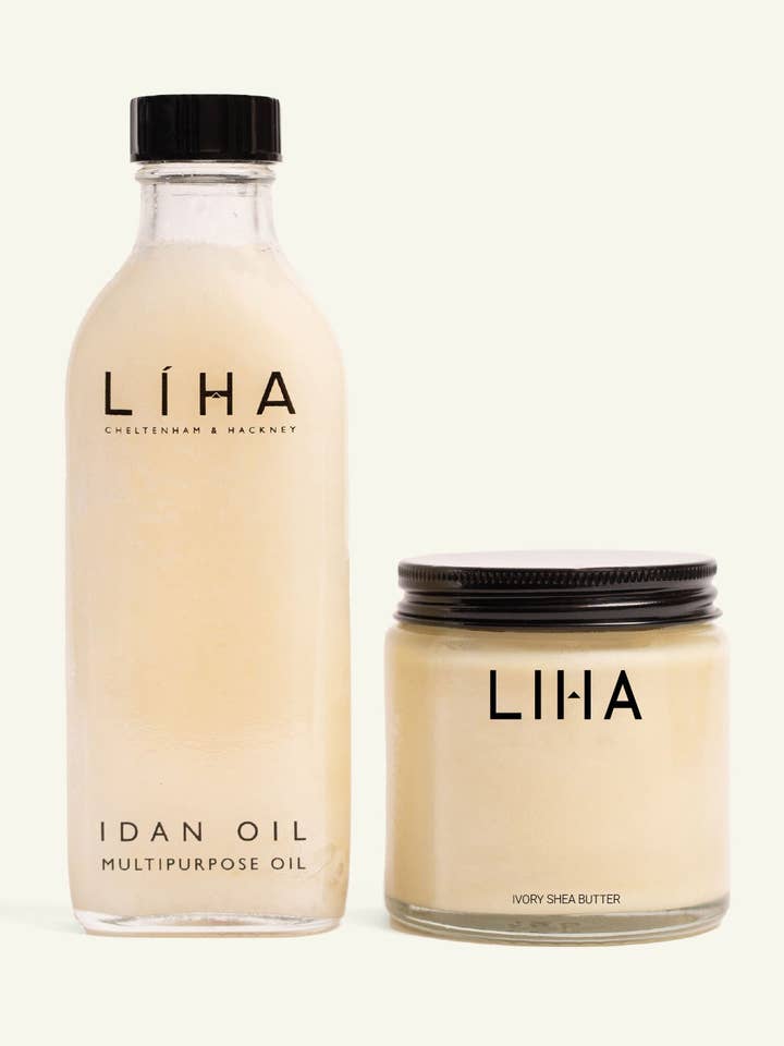 IVORY LUXURY LAYERS | MULTI- PURPOSE BODY OIL + RAW SHEA for wholesale by LIHA Beauty