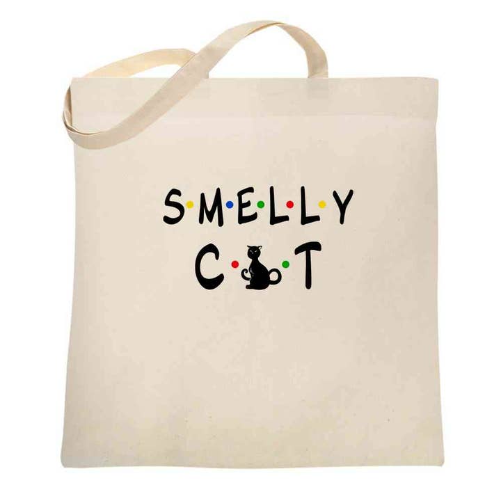 Bolso de mano Smelly Cat Funny Retro de los años 90 para venta al por mayor de Pop Threads