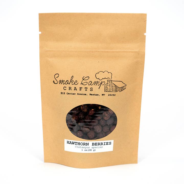 Smoke Camp Crafts - Wholesale Herbs - Hawthorn Berries, Dried - 1 oz or 4 oz1