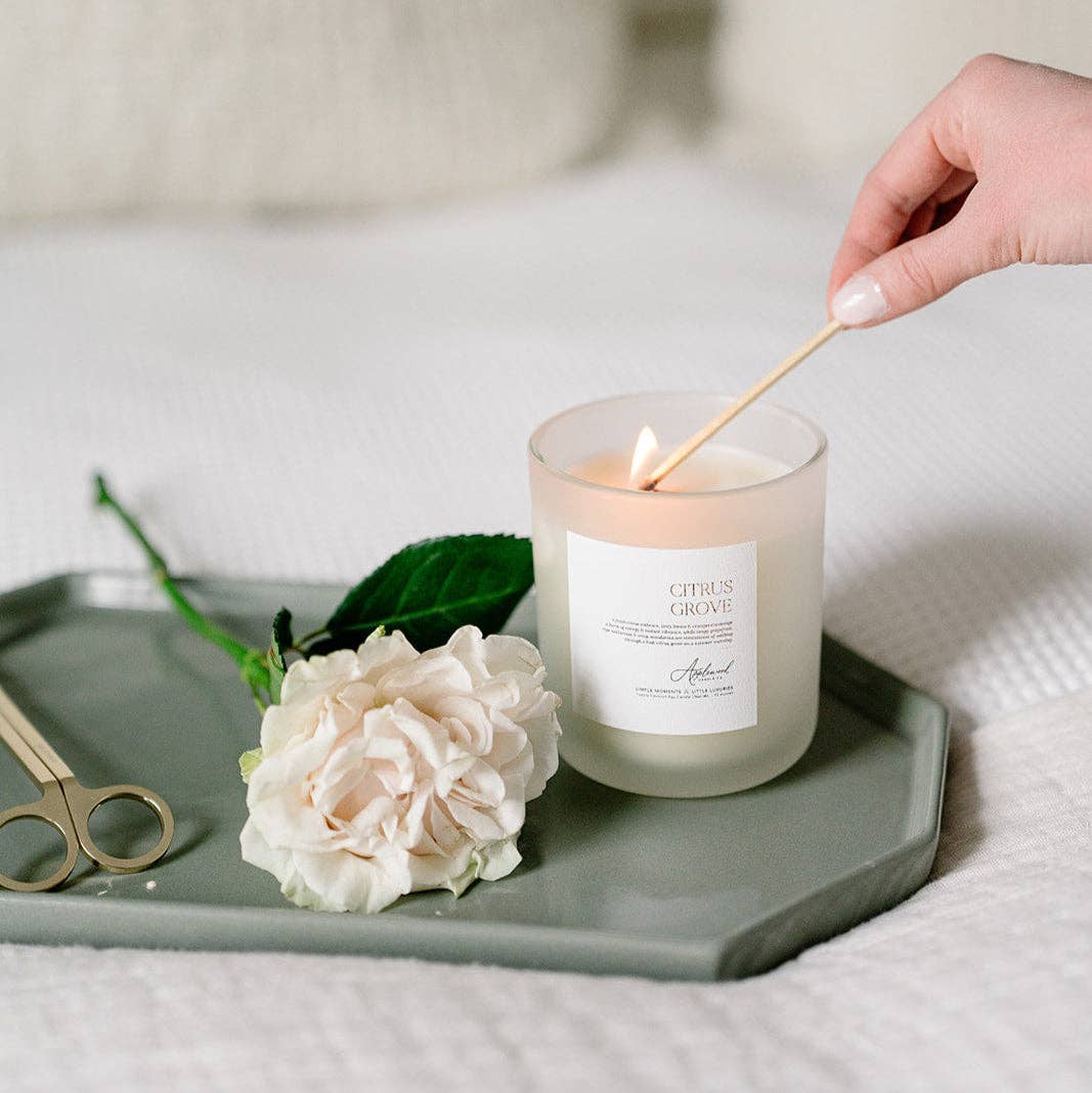 Applewood Candle Co - Wholesale Jar/Filled Candle - Citrus Grove1