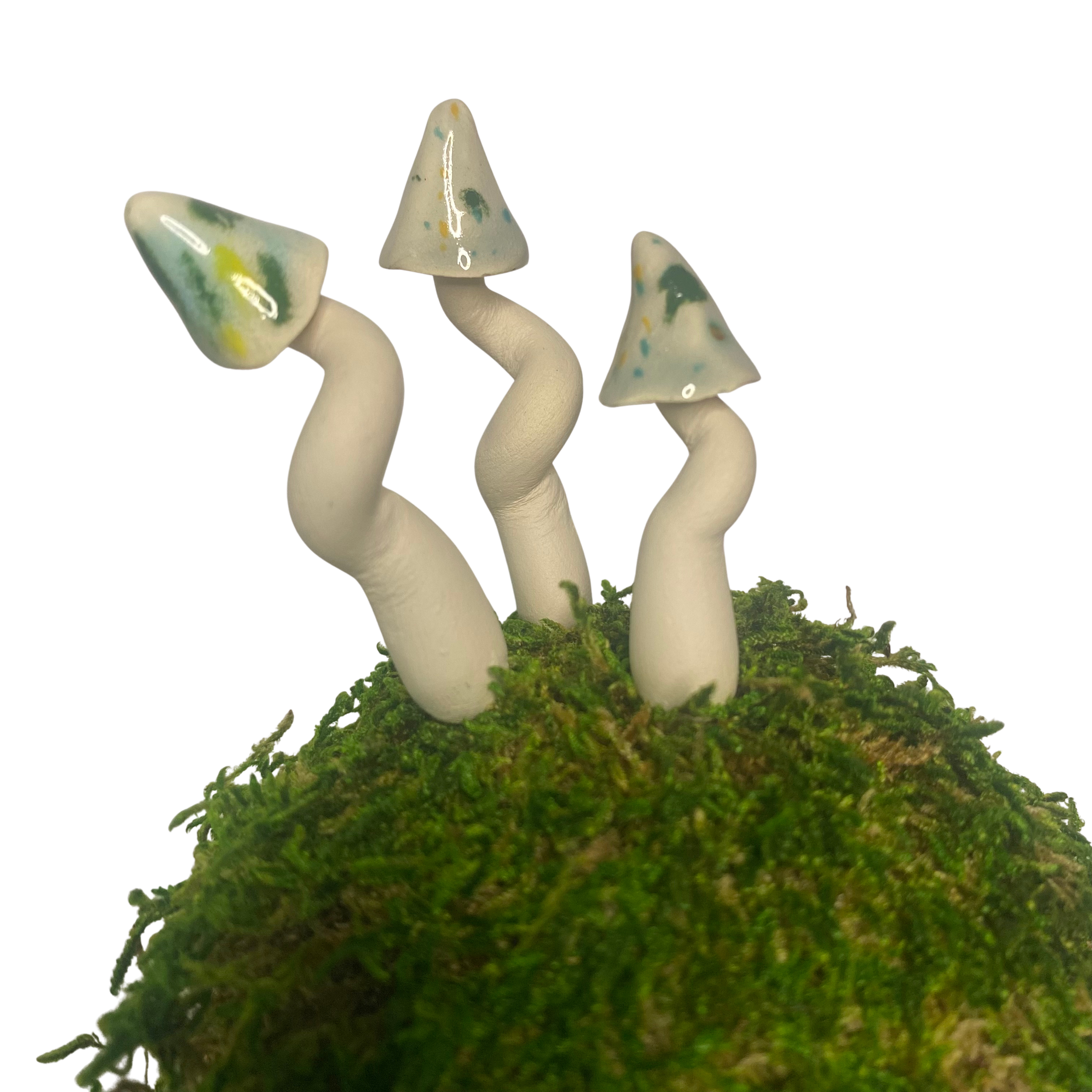 Handpicked Ceramics - Wholesale Decorative Tabletop Object - Mini Ceramic Mushrooms2