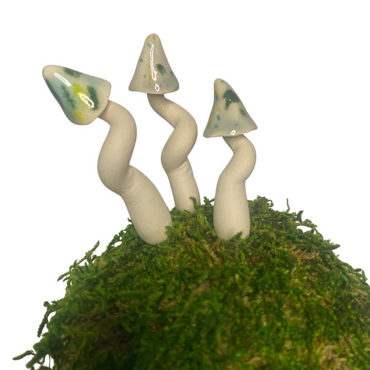 Handpicked Ceramics - Wholesale Decorative Tabletop Object - Mini Ceramic Mushrooms2