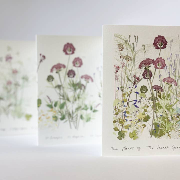Amanda Ross - Wholesale Nature & Outdoors - 'The Secret Garden' Concertina Book2