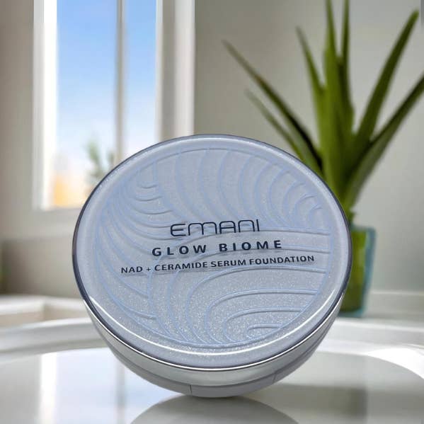 EMANI VEGAN COSMETICS - Wholesale Foundation - NAD+ Glow Biome Foundation1
