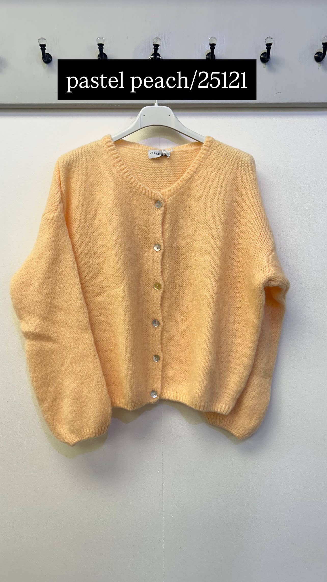 Terminal 1 Clothing – wholesale Kofta - Dam – Cardigan i mohairblandning med knappar fram20