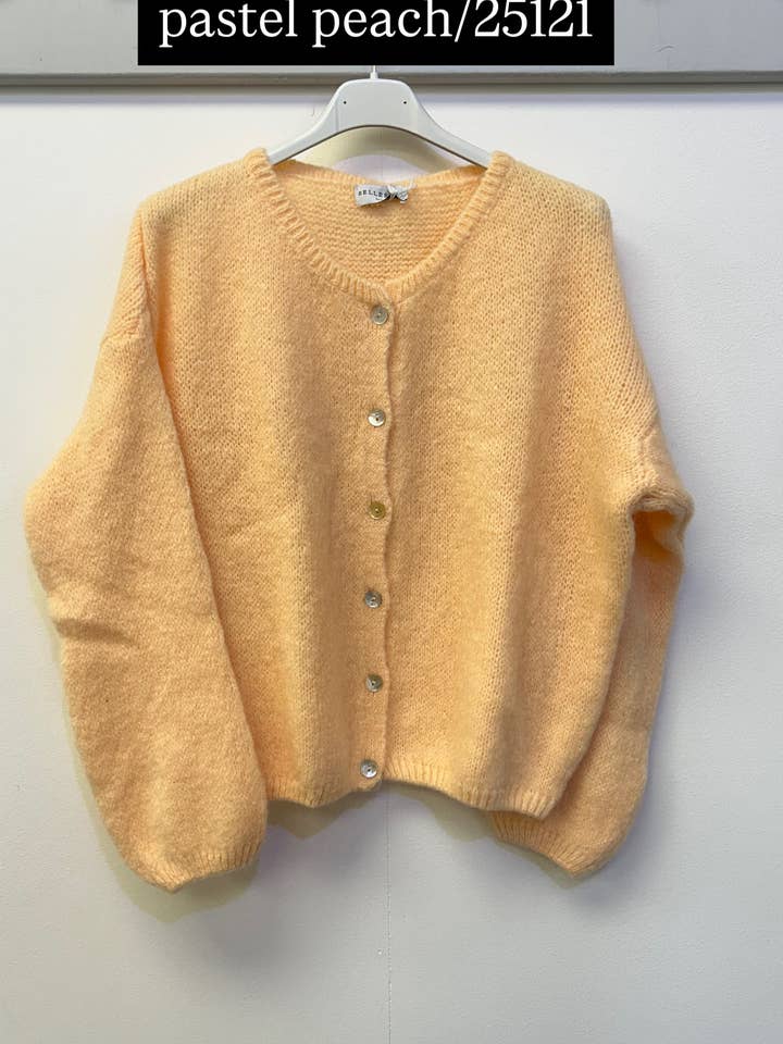 Terminal 1 Clothing – wholesale Kofta - Dam – Cardigan i mohairblandning med knappar fram20