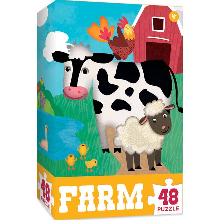 Space Savers - Farm 48 Piece Value Puzzle for wholesale by Masterpieces Puzzles