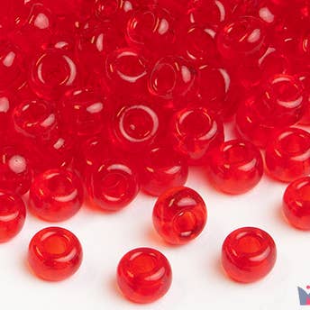 140 - Rouge Transparent pour la vente par The KnittingZone