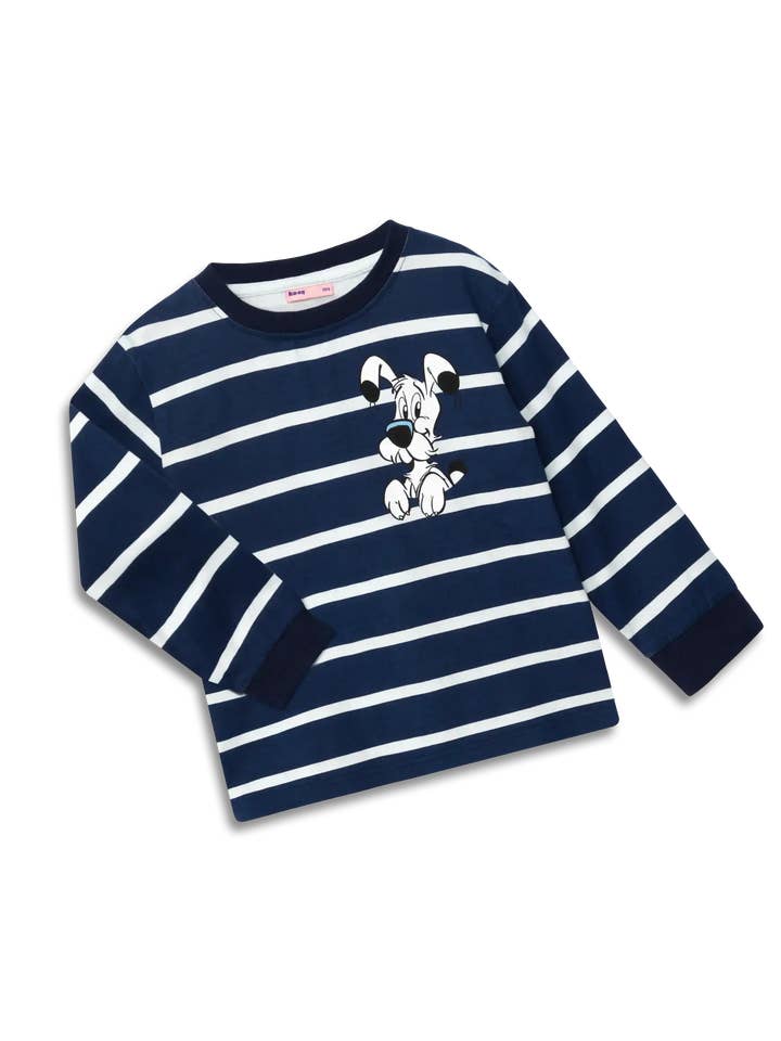 koaa – Idefix "Cucu" Stripes – Manga comprida azul por atacado de koaa